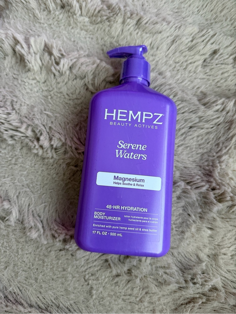Hempz Serene Waters Magnesium Body Moisturizer